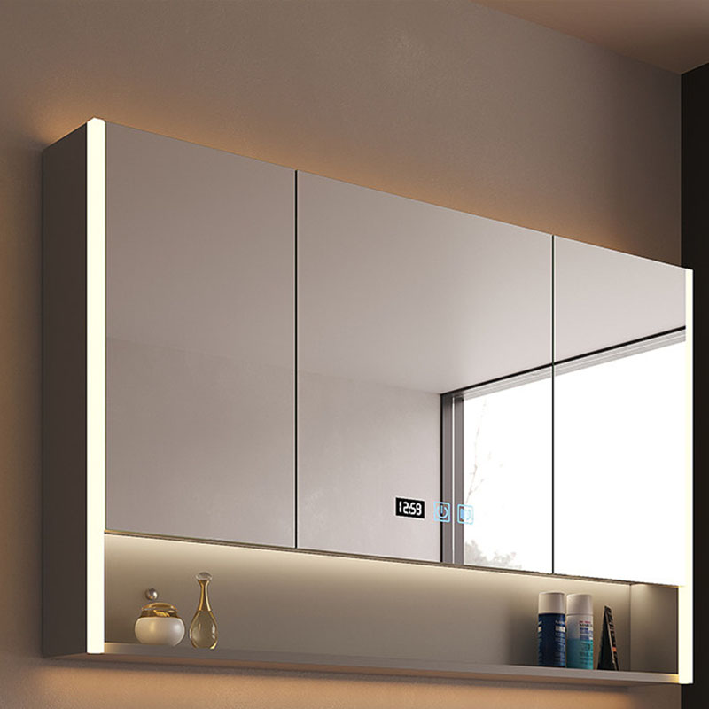 Home Bathroom Organizer - خزانة حمام فاخرة وعصرية من الخشب
