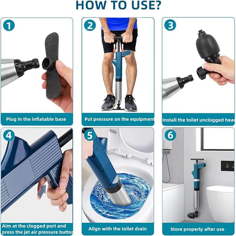قوية المرحاض المكبس ماسورة من  - مراجعة Plunger Toilet وسعره