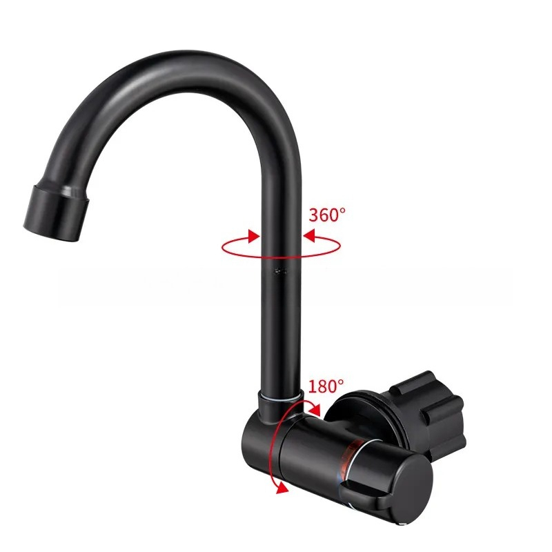 صنبور أسود قابل للطي لحوض مطبخ - مراجعة Basin Mixer Tap وسعره