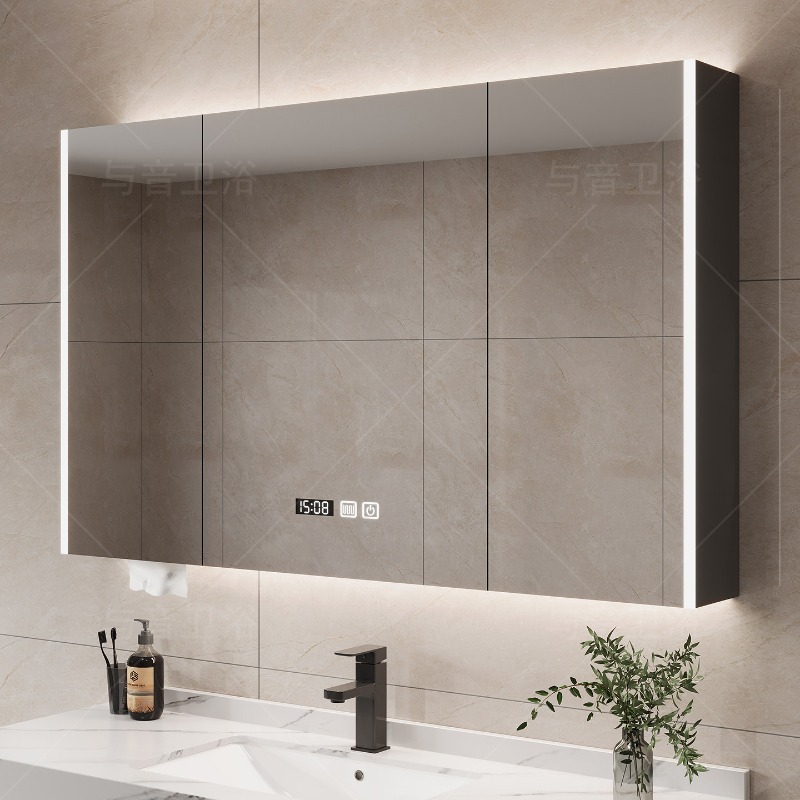 خزانة حمام عصرية خشبية، منظم ز - مراجعة Home Bathroom Organizer وسعره