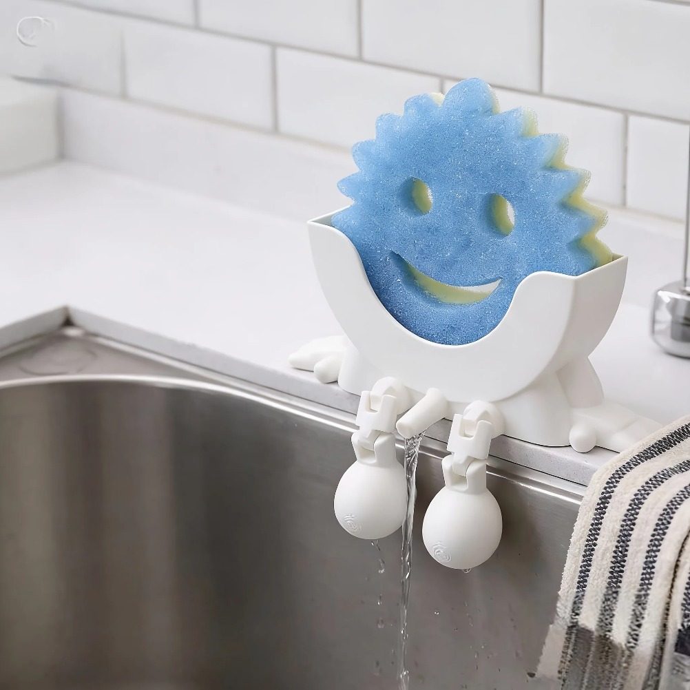 حامل صابون وإسفنجة قابل للتصري - مراجعة Home Bathroom Organizer وسعره
