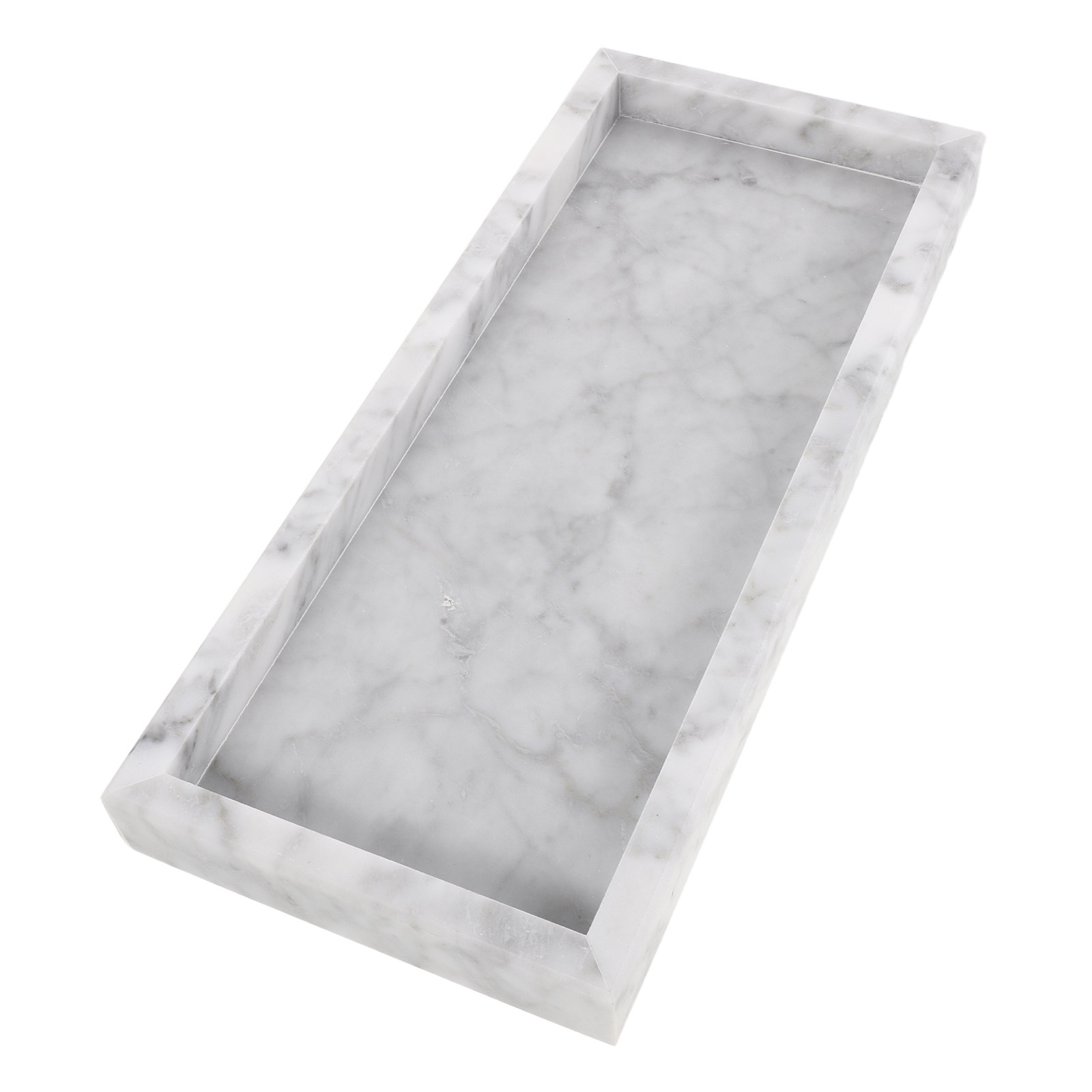 صينية رخامية مستطيلة للحمام وا - مراجعة Home Bathroom Organizer وسعره