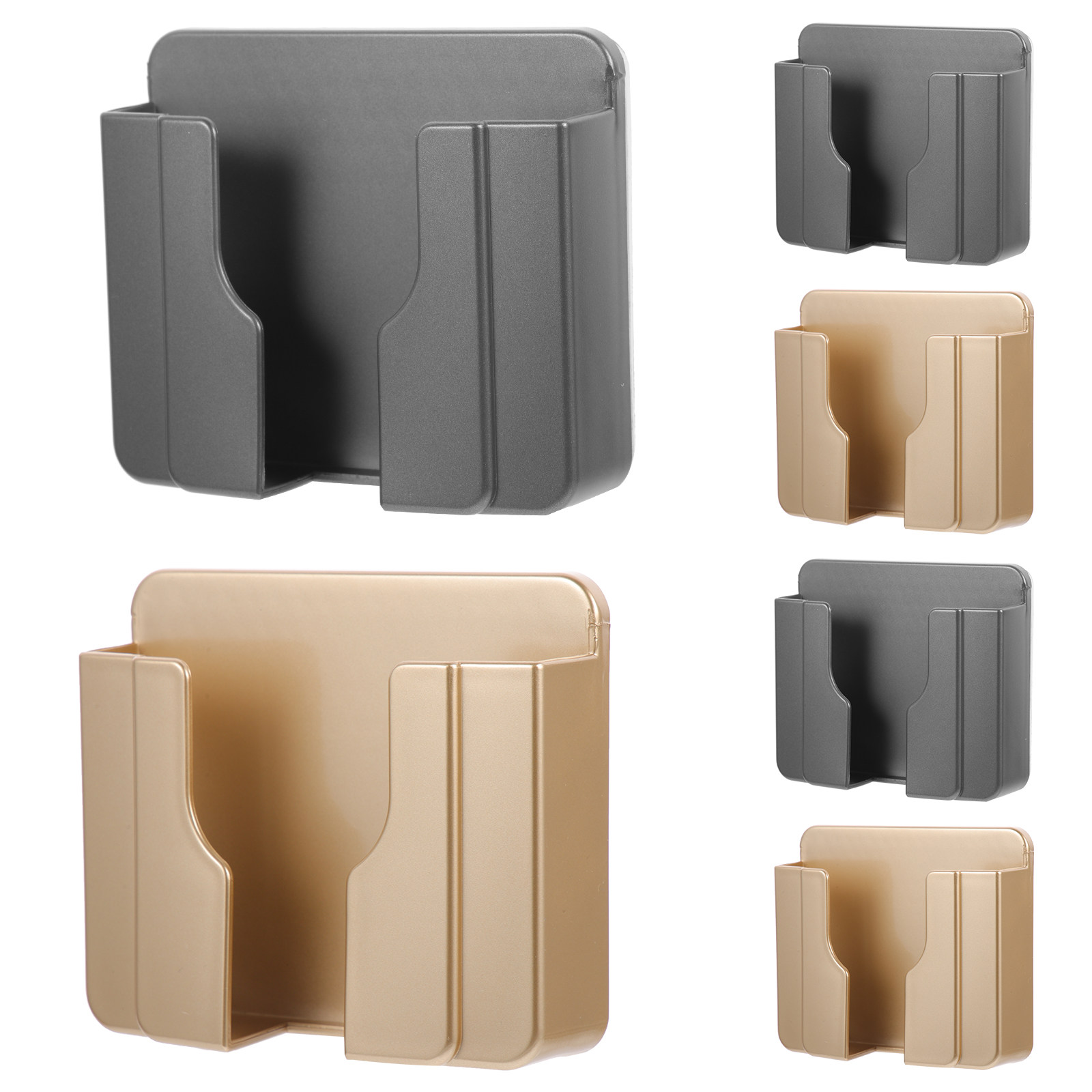 6 قطع من حامل الهاتف اللاصق ال - مراجعة Home Bathroom Organizer وسعره