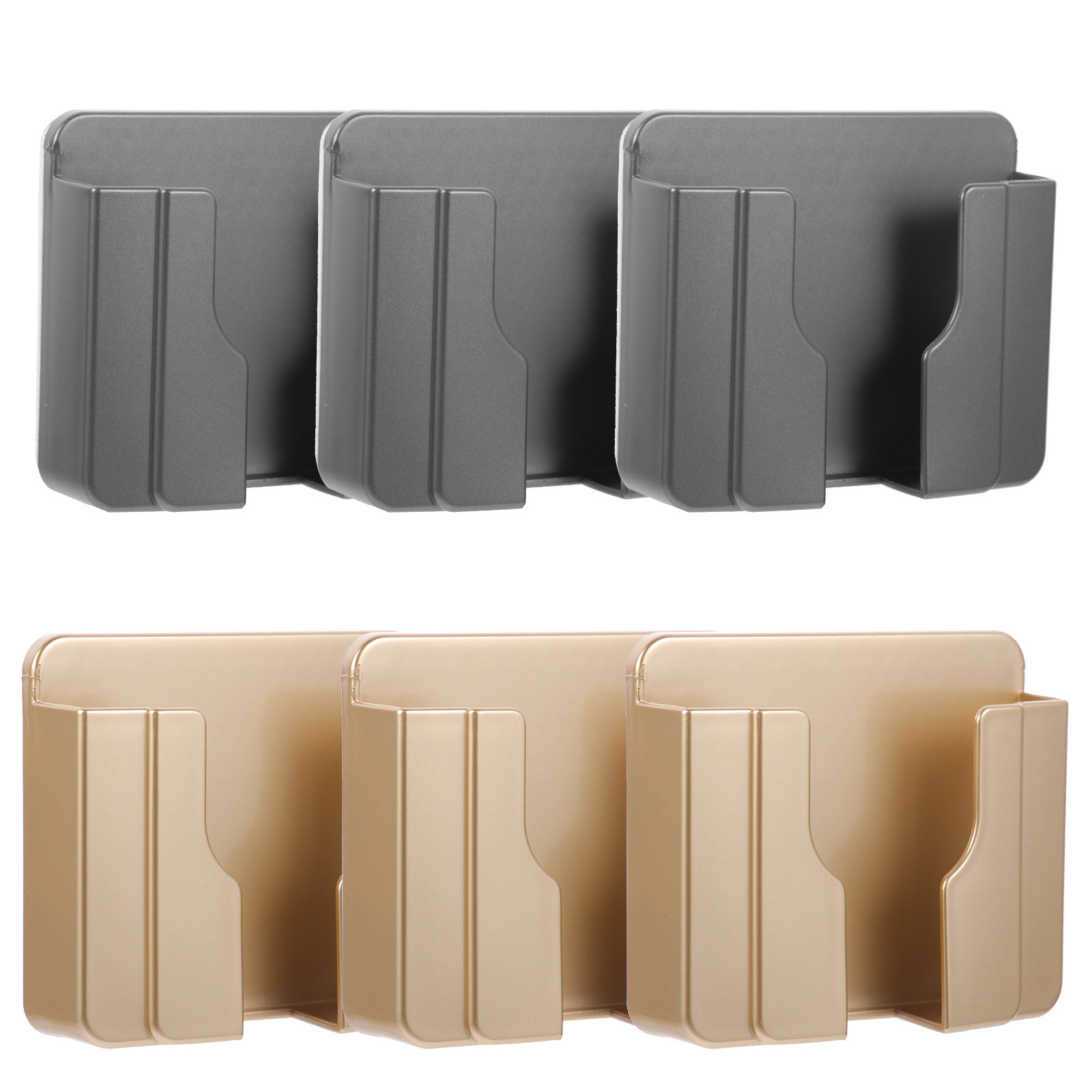 6 قطع من حامل الهاتف اللاصق ال - مراجعة Home Bathroom Organizer وسعره