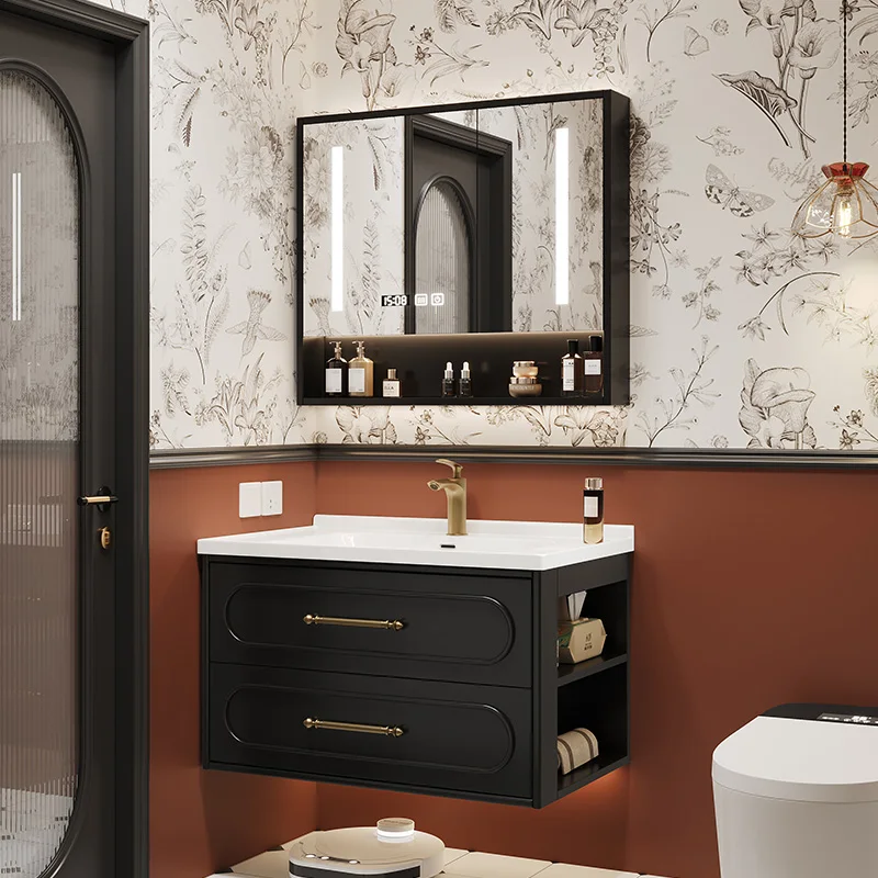 خزائن الحمام الفرنسية الفاخرة  - مراجعة Home Bathroom Vanity Combo وسعره