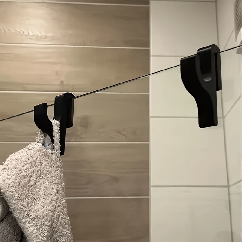 مجموعة من قطعتين من خطافات أبو - مراجعة Home Essentials Bathroom Storage وسعره