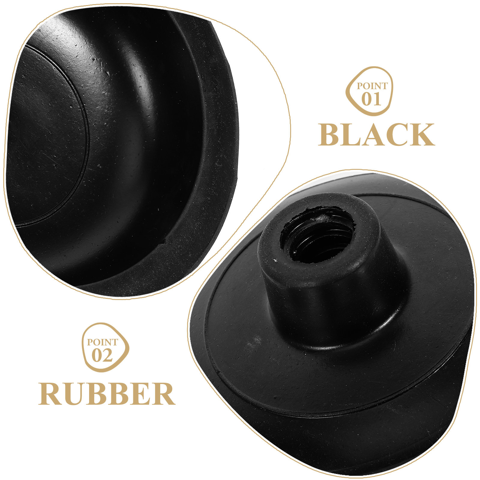 قطعتان من ملحقات مكبس المرحاض، - مراجعة Plunger Toilet وسعره