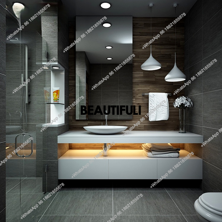 مجموعة كاملة من خزانة الحمام ا - مراجعة Home Bathroom Vanity Combo وسعره