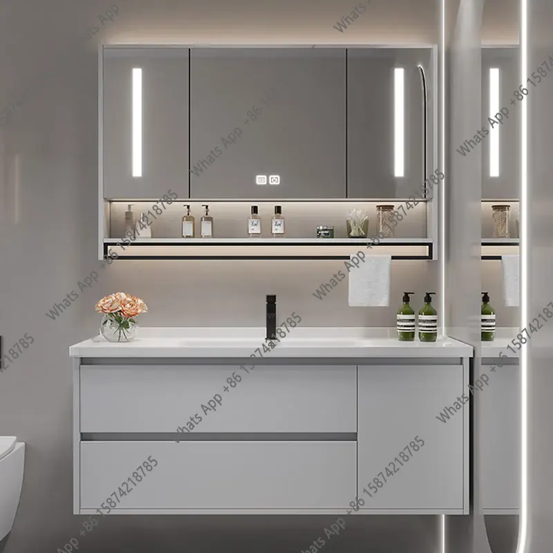 خزانة حمام كلاسيكية بتصميم عتي - مراجعة Home Bathroom Vanity Combo وسعره