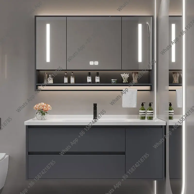 خزانة حمام كلاسيكية بتصميم عتي - مراجعة Home Bathroom Vanity Combo وسعره