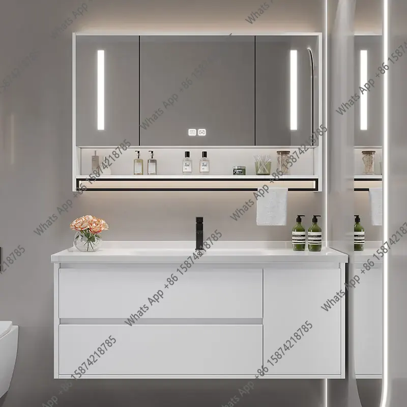 خزانة حمام كلاسيكية بتصميم عتي - مراجعة Home Bathroom Vanity Combo وسعره