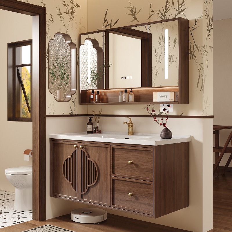 الفاخرة الحديثة خزانة أدراج ال - مراجعة Home Bathroom Vanity Combo وسعره