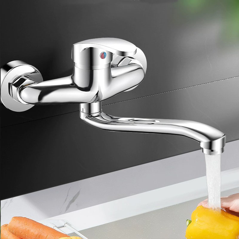 الحائط صنبور المطبخ ثقوب مزدوج - مراجعة Basin Mixer Tap وسعره