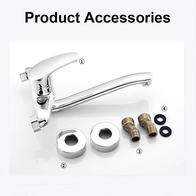 الحائط صنبور المطبخ ثقوب مزدوج - مراجعة Basin Mixer Tap وسعره