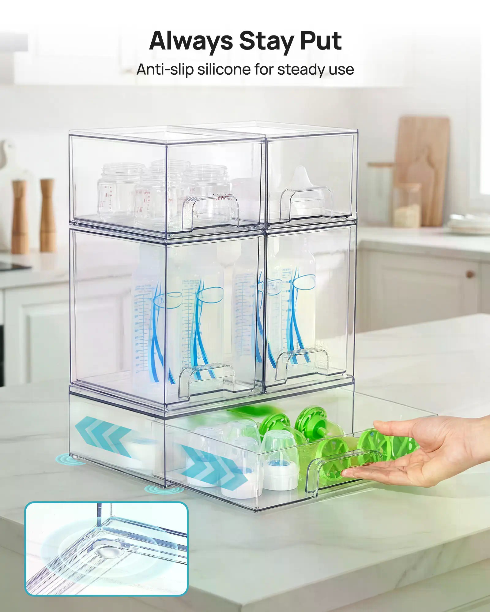 مجموعة من 5/8 قطع من حاويات ال - مراجعة Home Bathroom Organizer وسعره