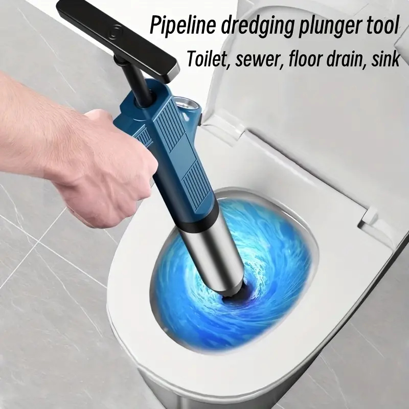 1 مجموعة أداة تنظيف خط الأنابي - مراجعة Plunger Toilet وسعره