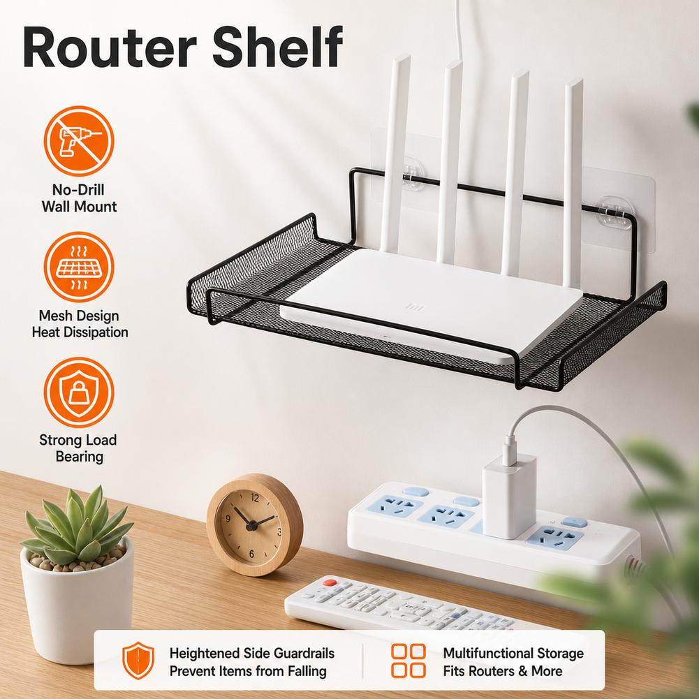 رف جداري من الفولاذ المقاوم لل - مراجعة Home Bathroom Organizer وسعره