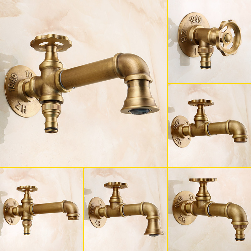 صنبور غسيل نحاسي عتيق للاستخدا - مراجعة Basin Mixer Tap وسعره