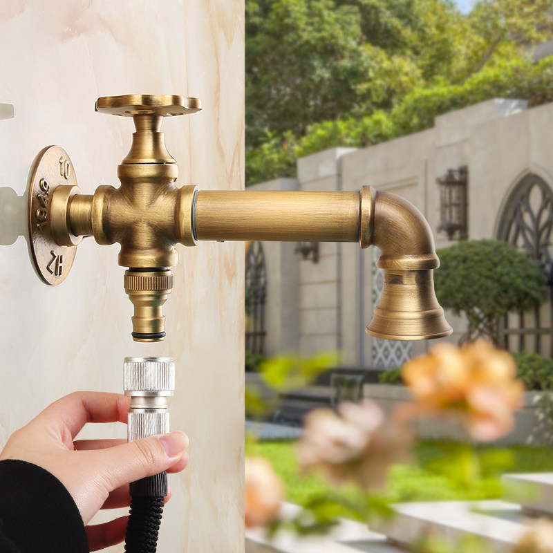 صنبور غسيل نحاسي عتيق للاستخدا - مراجعة Basin Mixer Tap وسعره