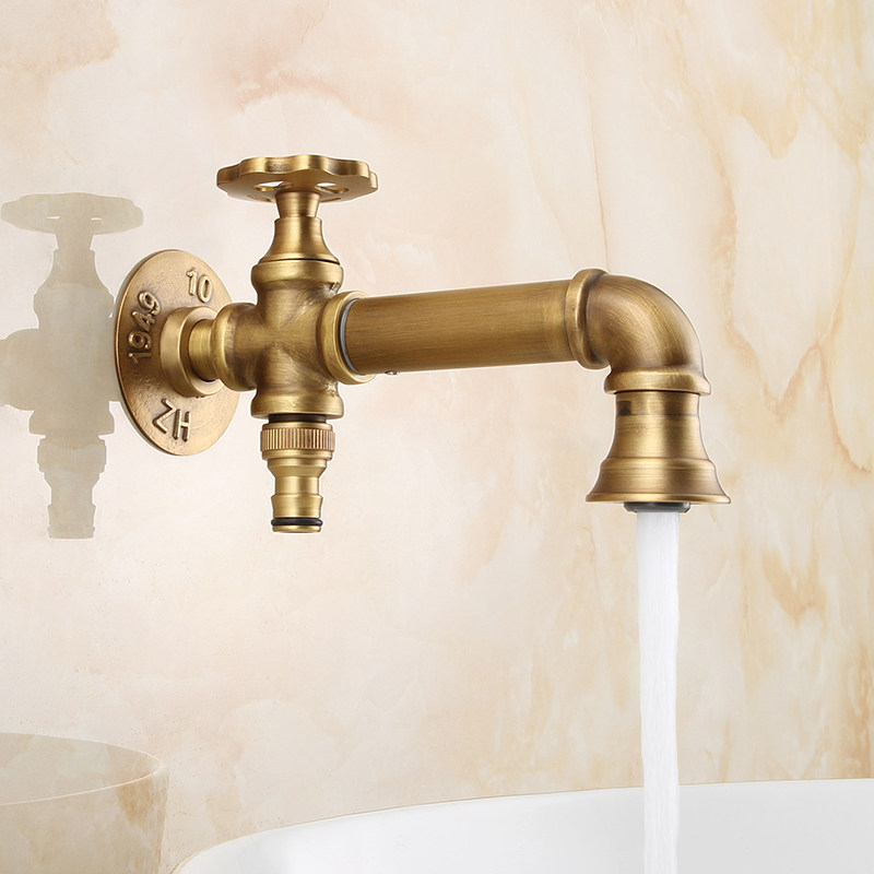 صنبور غسيل نحاسي عتيق للاستخدا - مراجعة Basin Mixer Tap وسعره