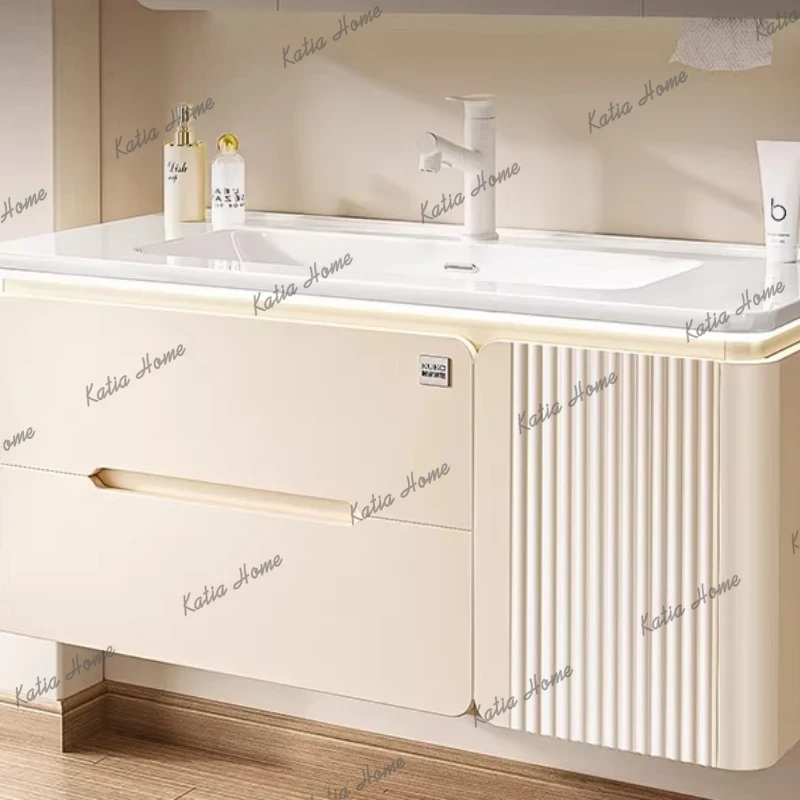 خزائن حمام ومرحاض YJ بتصميم بس - مراجعة Home Bathroom Vanity Combo وسعره
