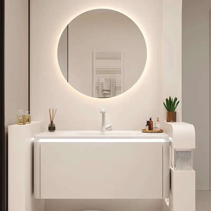وحدة حمام معلقة على الحائط مع  - مراجعة Home Bathroom Vanity Combo وسعره