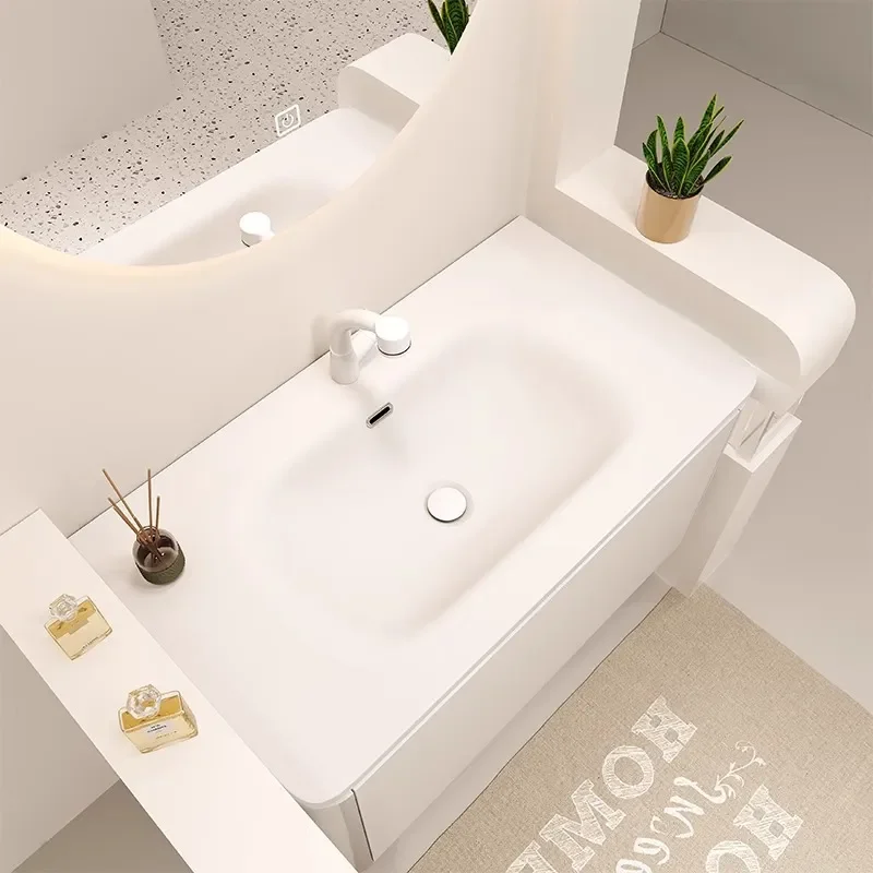 وحدة حمام معلقة على الحائط مع  - مراجعة Home Bathroom Vanity Combo وسعره